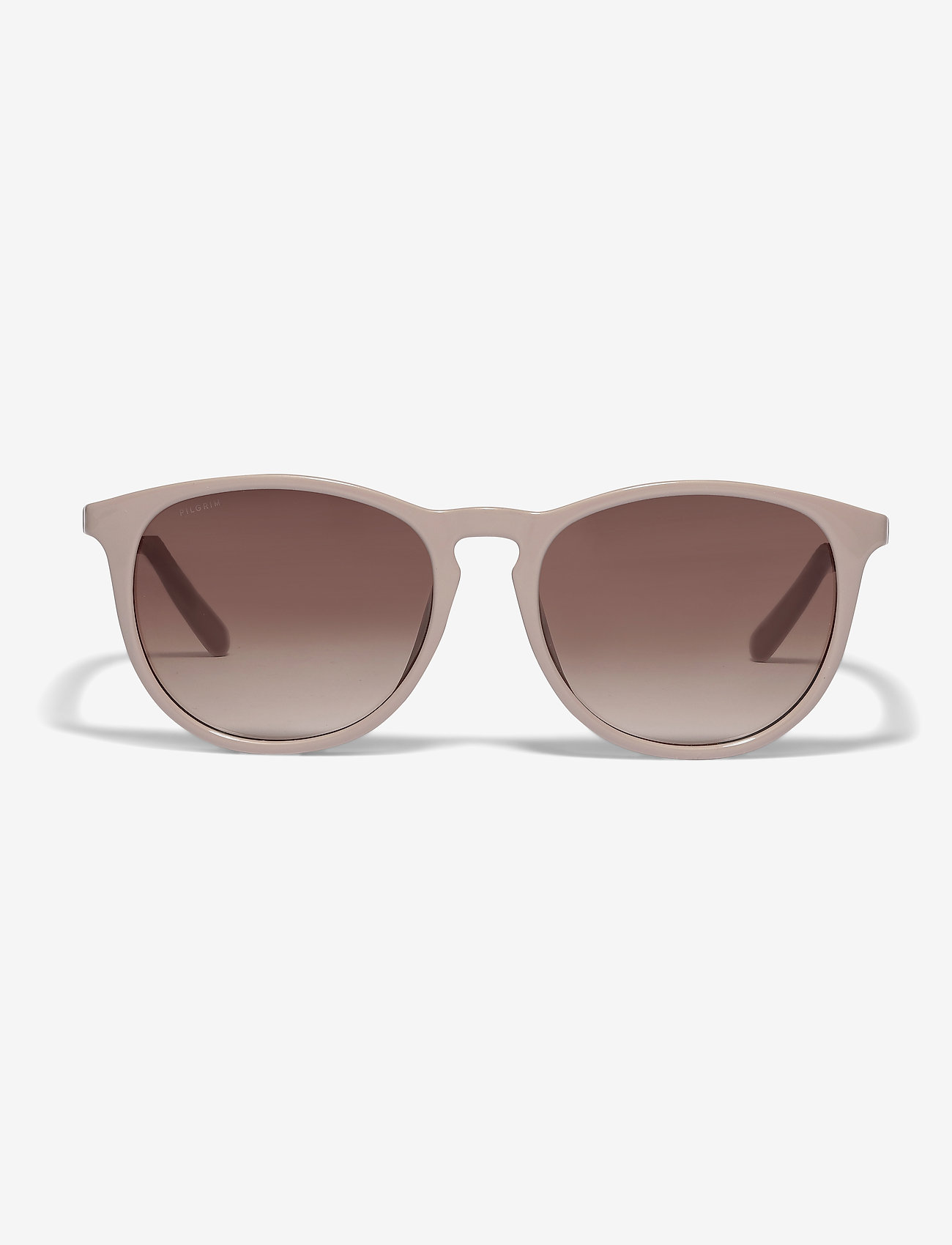 Pilgrim - CAMILLA recycled light frame sunglasses nude - nude - 1