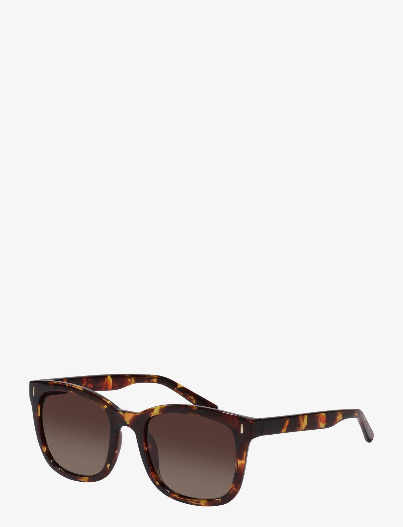 Pilgrim - KATYA iconic retro sunglasses tortoise brown - tortoise brown - 0