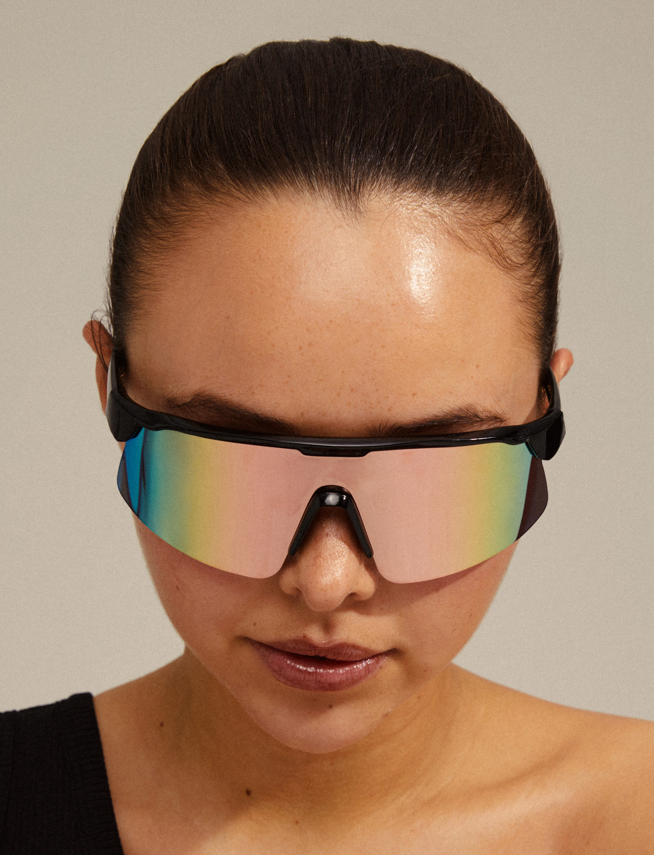 Pilgrim Deylert Sunglasses Black, One Size, Accessories, Schwarz - Sunglasses, Frauen