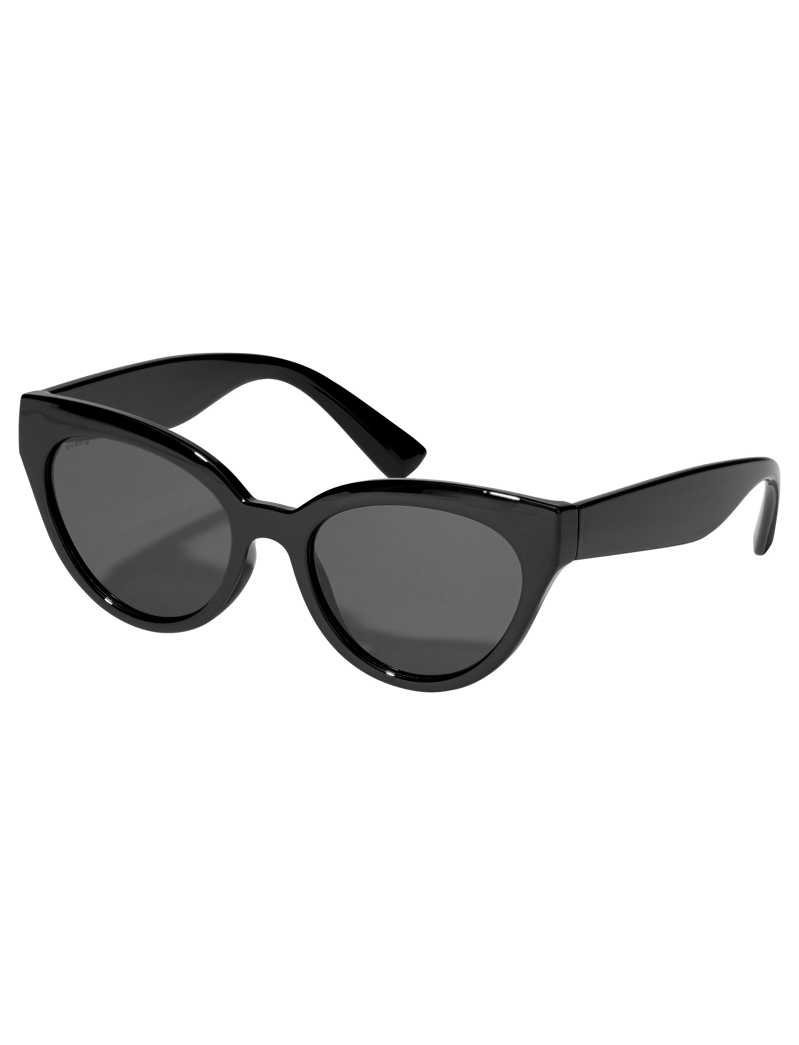 Pilgrim RAISA recycled sunglasses black - Made With Care - BLACK / black
