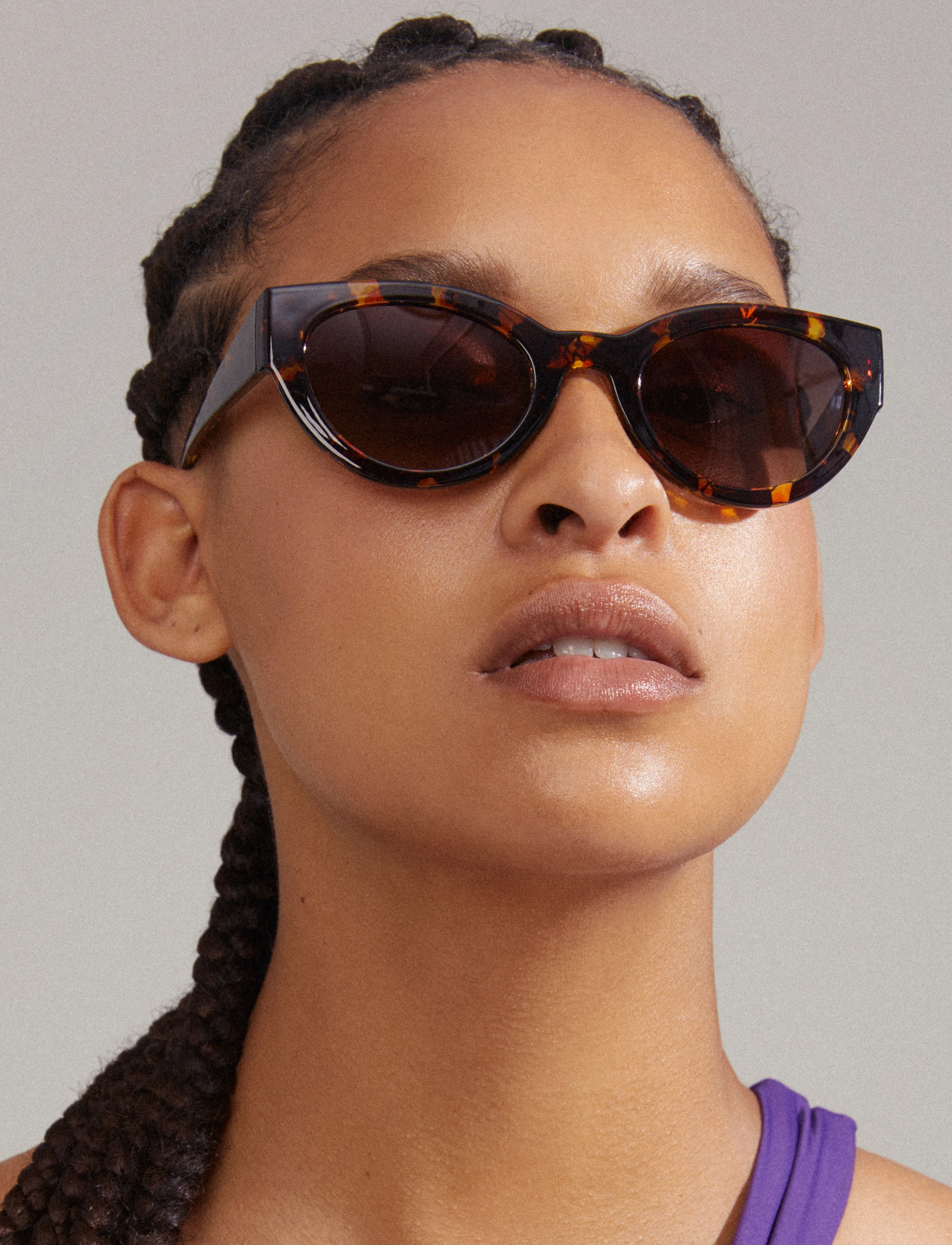 Pilgrim - JUNA cat-eye sunglasses tortoise brown - cateye - tortoise brown - 3