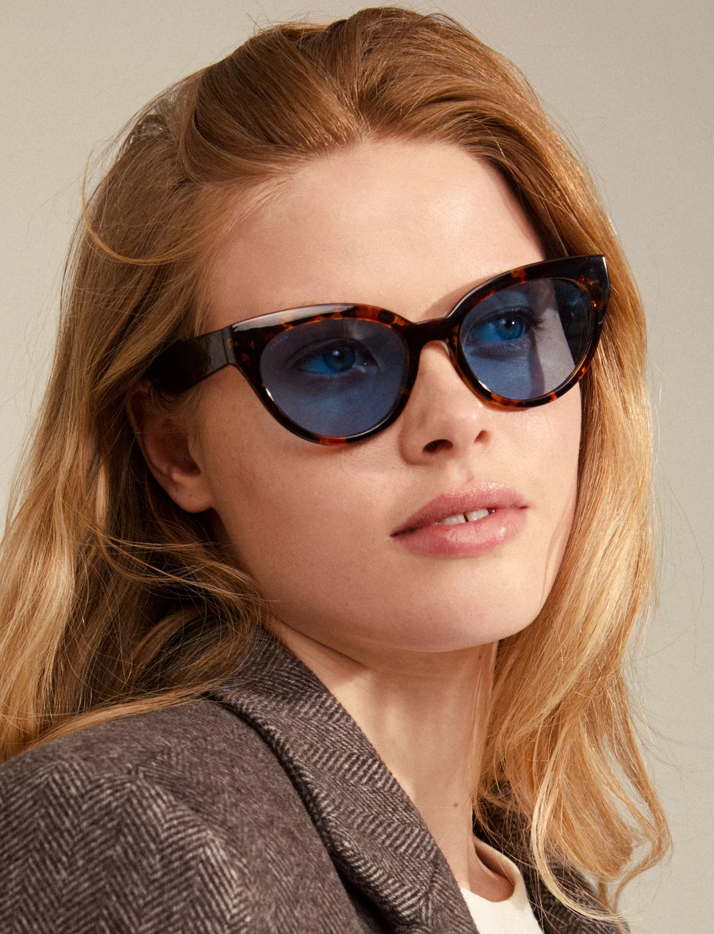 Pilgrim - RAISA recycled sunglasses tortoise brown - cateye - tortoise brown - 3