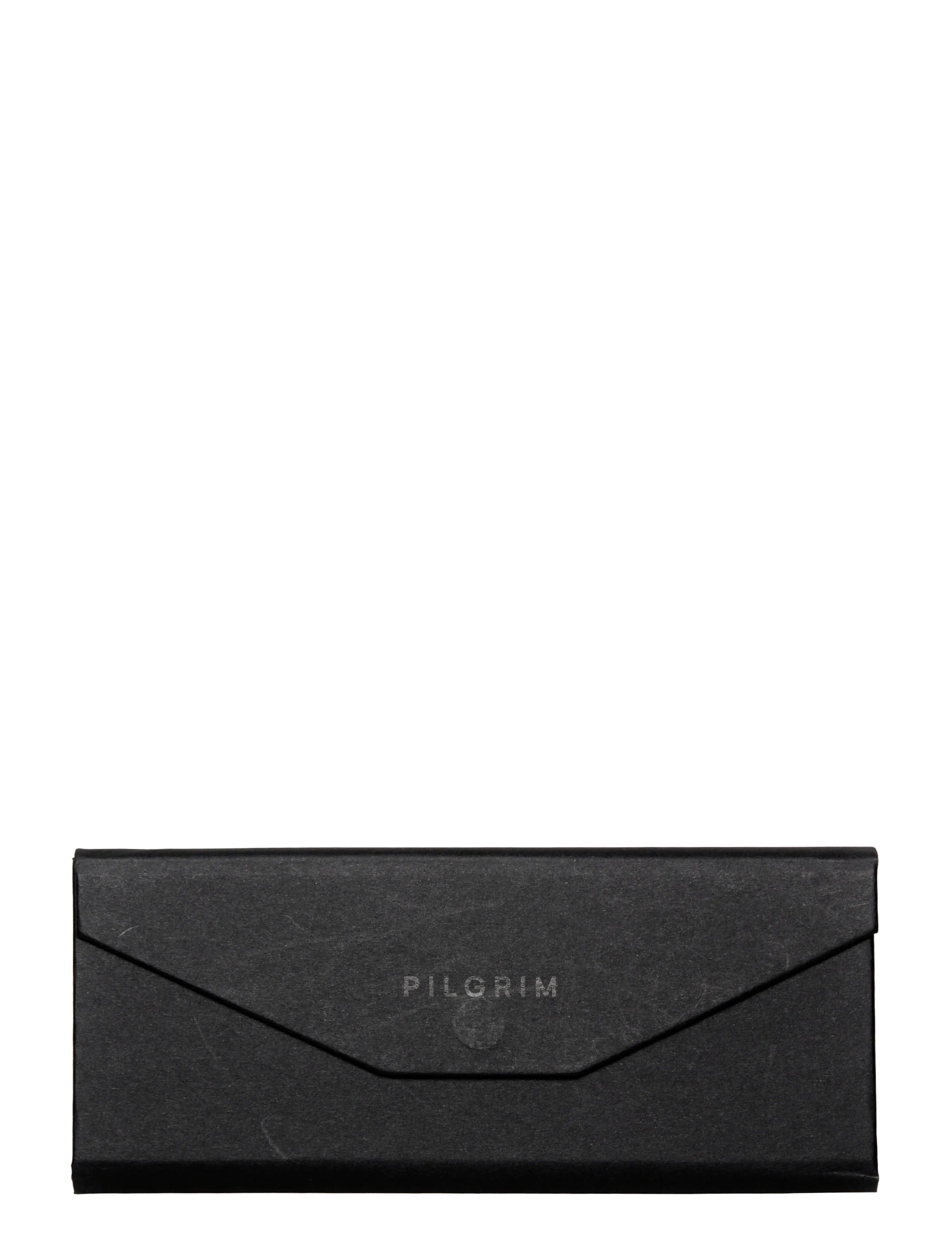 Pilgrim Case for sunglasses - PILGRIM logo - black FSC - Nyheder - BLACK / black