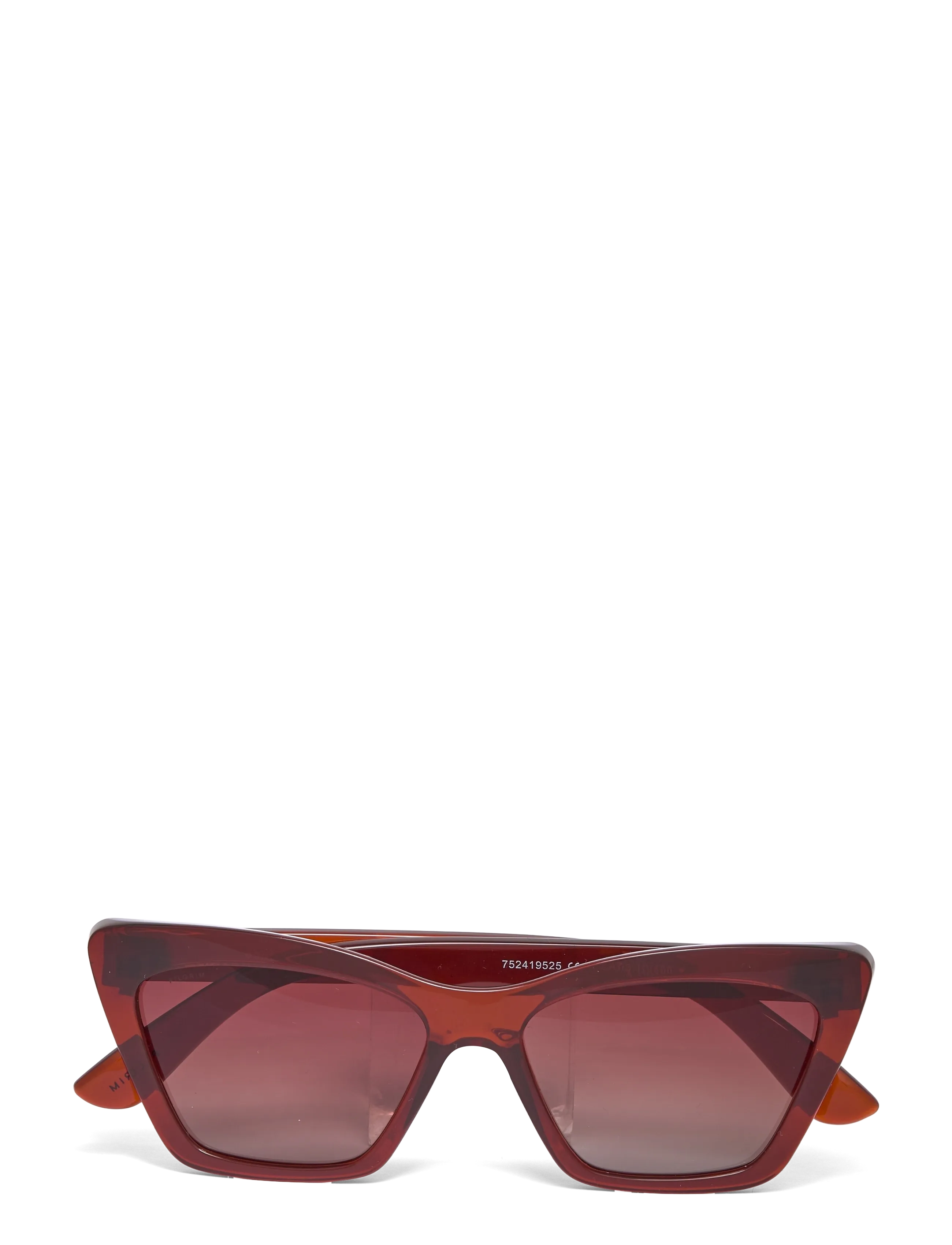 Pilgrim Dakota Angular Cat-Eye Shaped Sunglasses Brown, One Size, Brown, Solbriller > Katteøjesolbriller, Dame