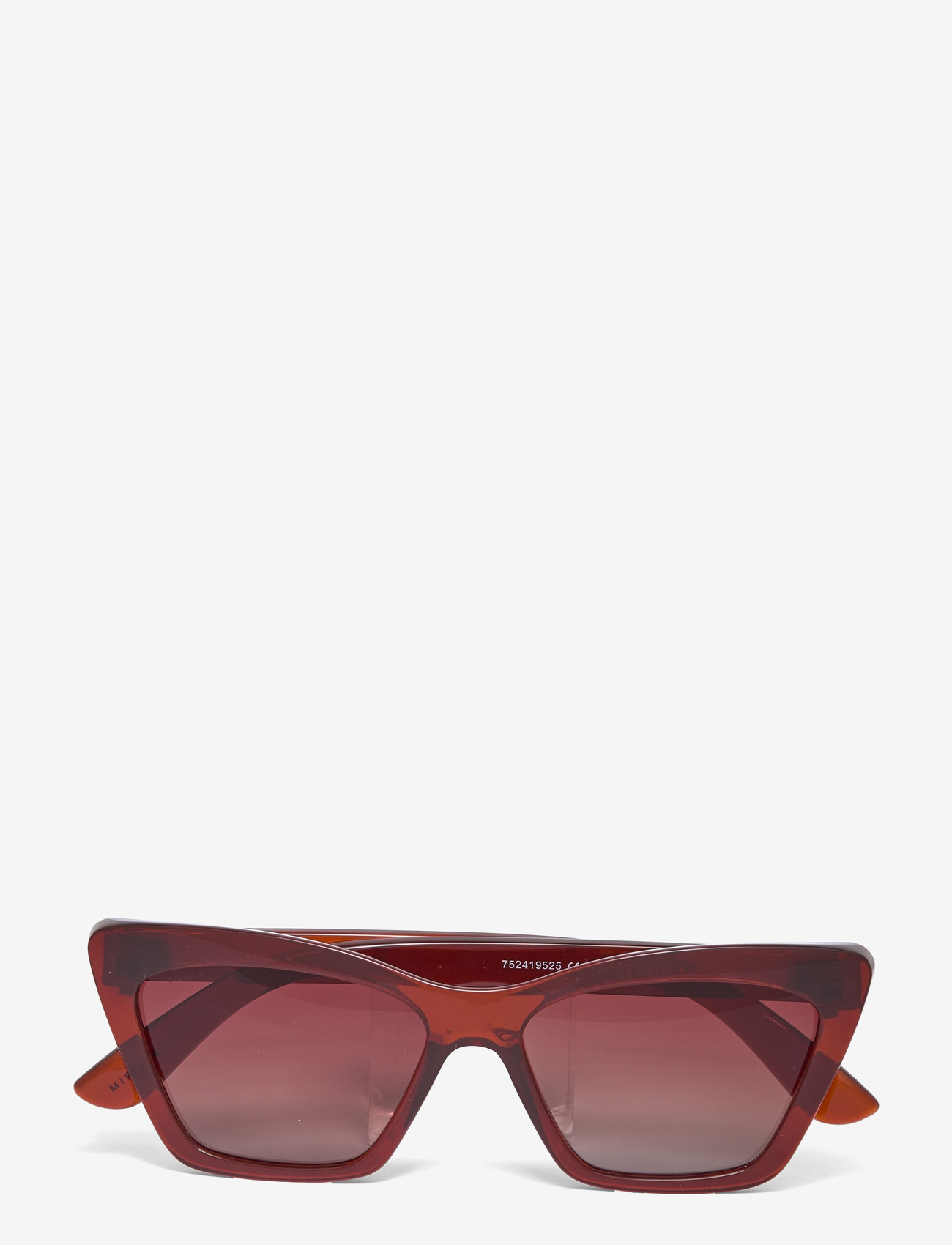 Pilgrim - DAKOTA angular cat-eye shaped sunglasses brown - cateye - brown - 0