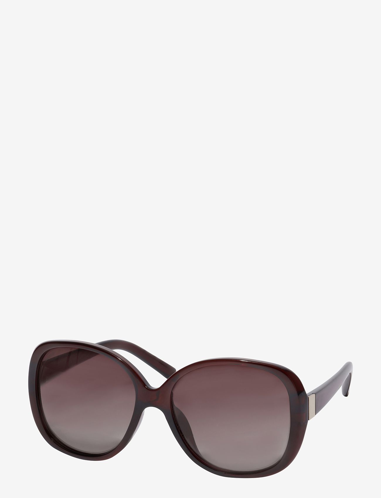 Pilgrim - PARKER oversized retro sunglasses brown - Ümmargused päikeseprillid - brown - 1