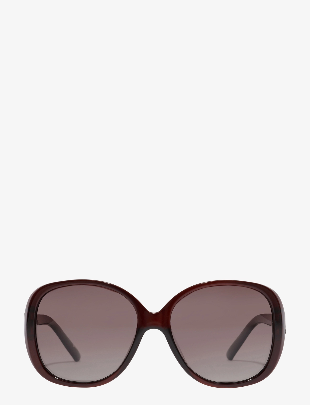 Pilgrim - PARKER oversized retro sunglasses brown - pyöreät aurinkolasit - brown - 2