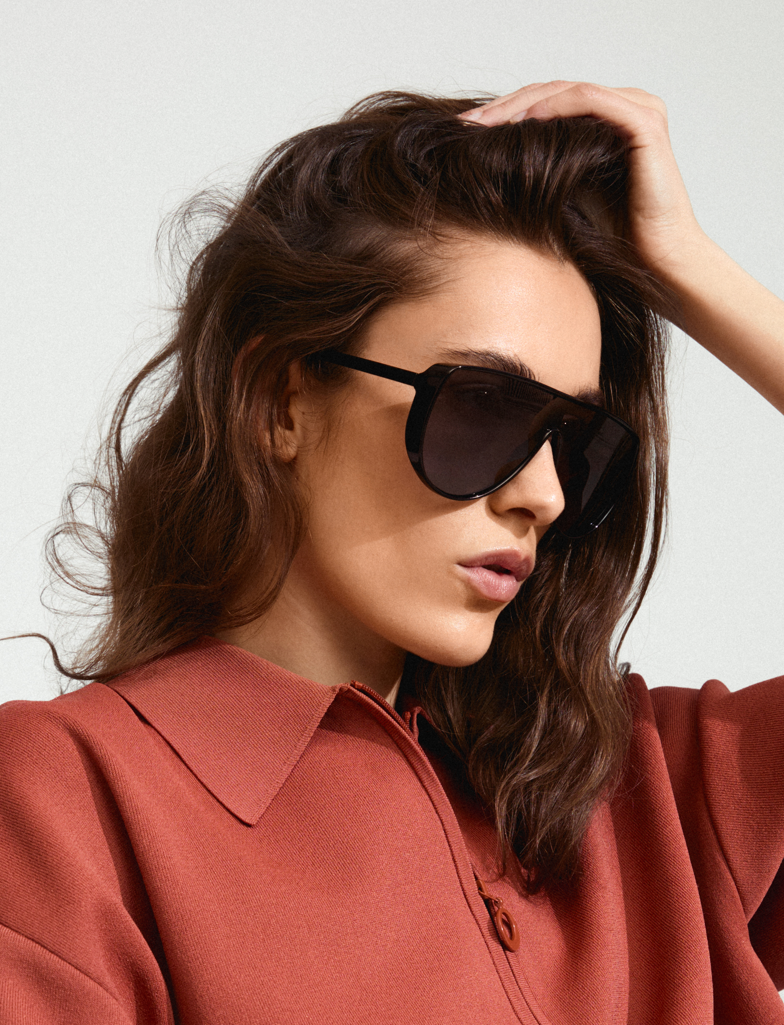 Pilgrim - AMARI sunglasses black - black - 4