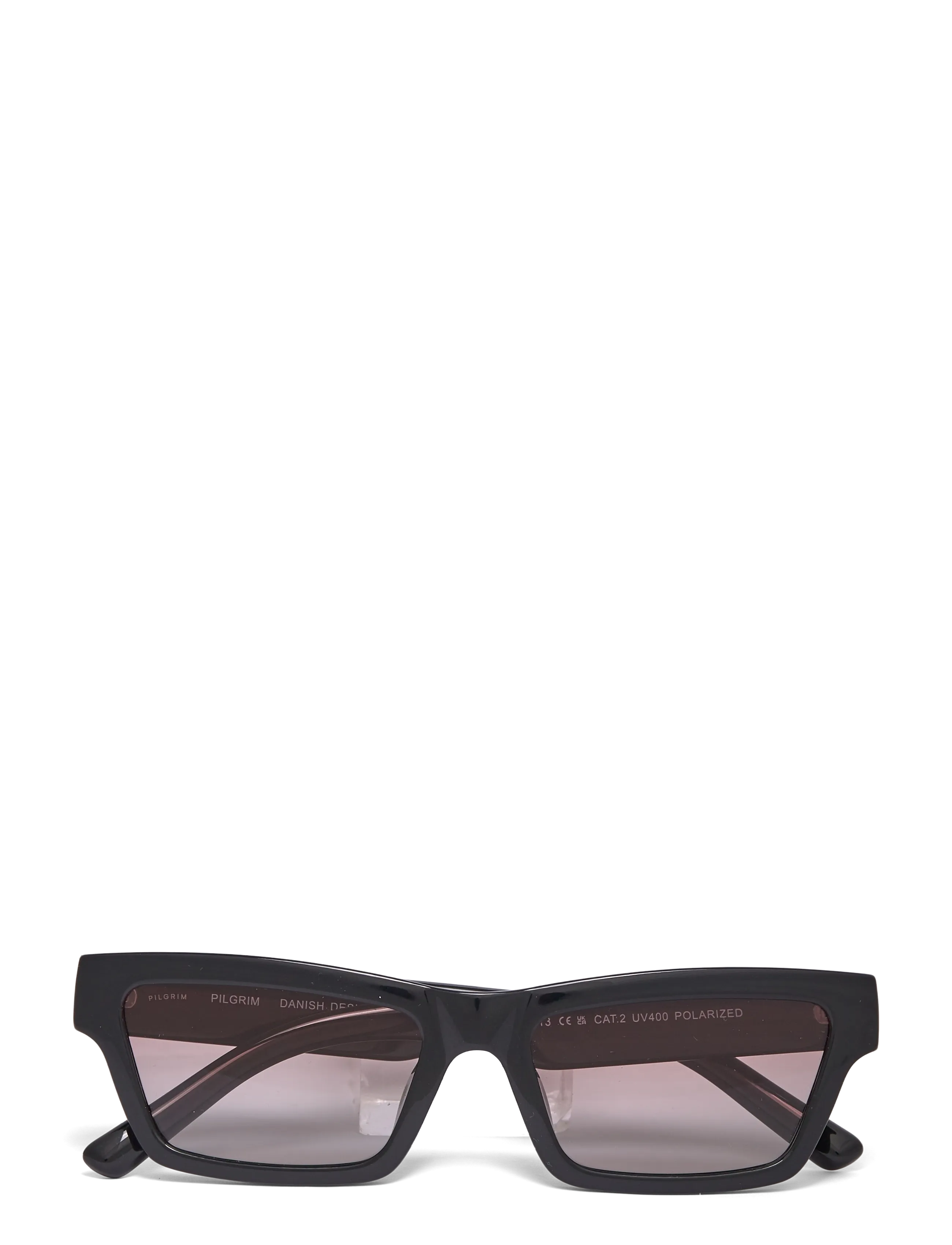 Pilgrim Ashlyn Sunglasses Black, One Size, Sunglasses, Schwarz - Square Frame Frauen