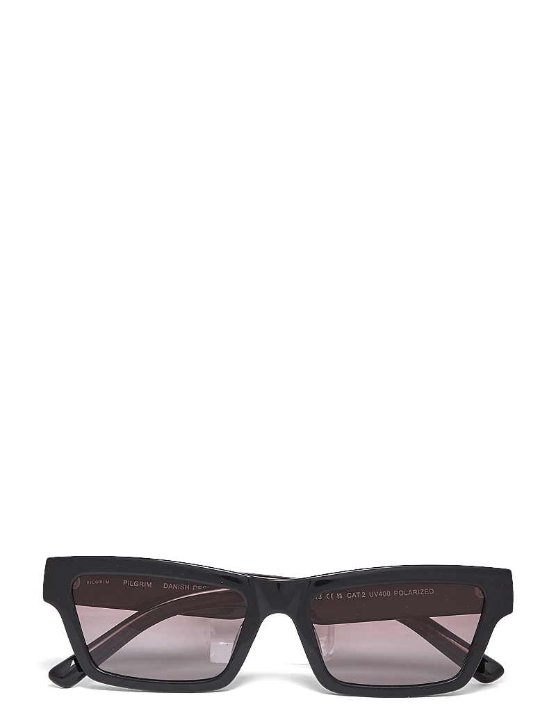 Pilgrim - ASHLYN sunglasses black - eckige form - black - 0