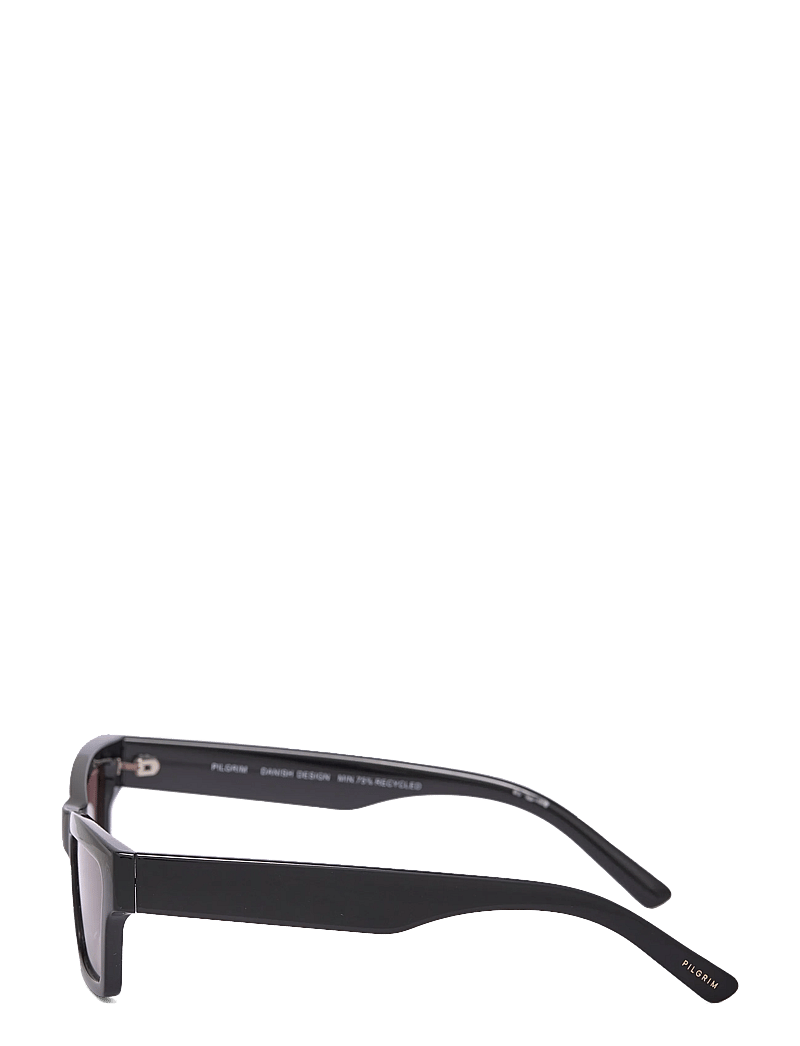 Pilgrim - ASHLYN sunglasses black - eckige form - black - 2