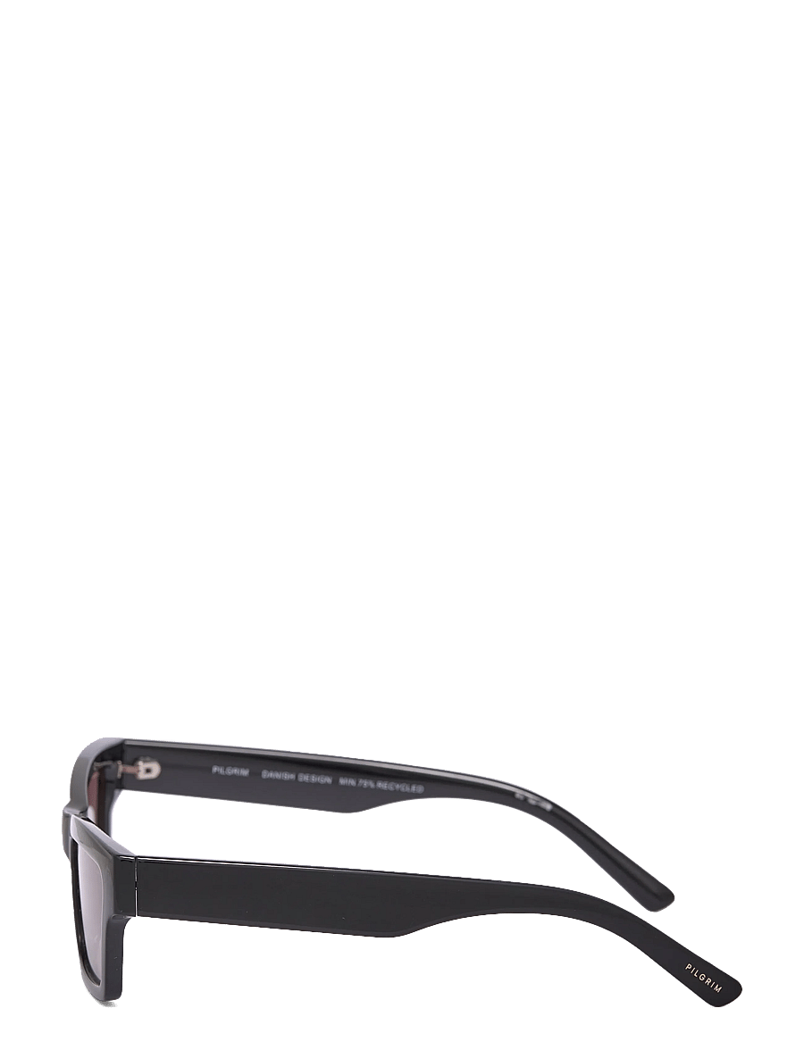 Pilgrim - ASHLYN sunglasses black - eckiger rahmen - black - 2