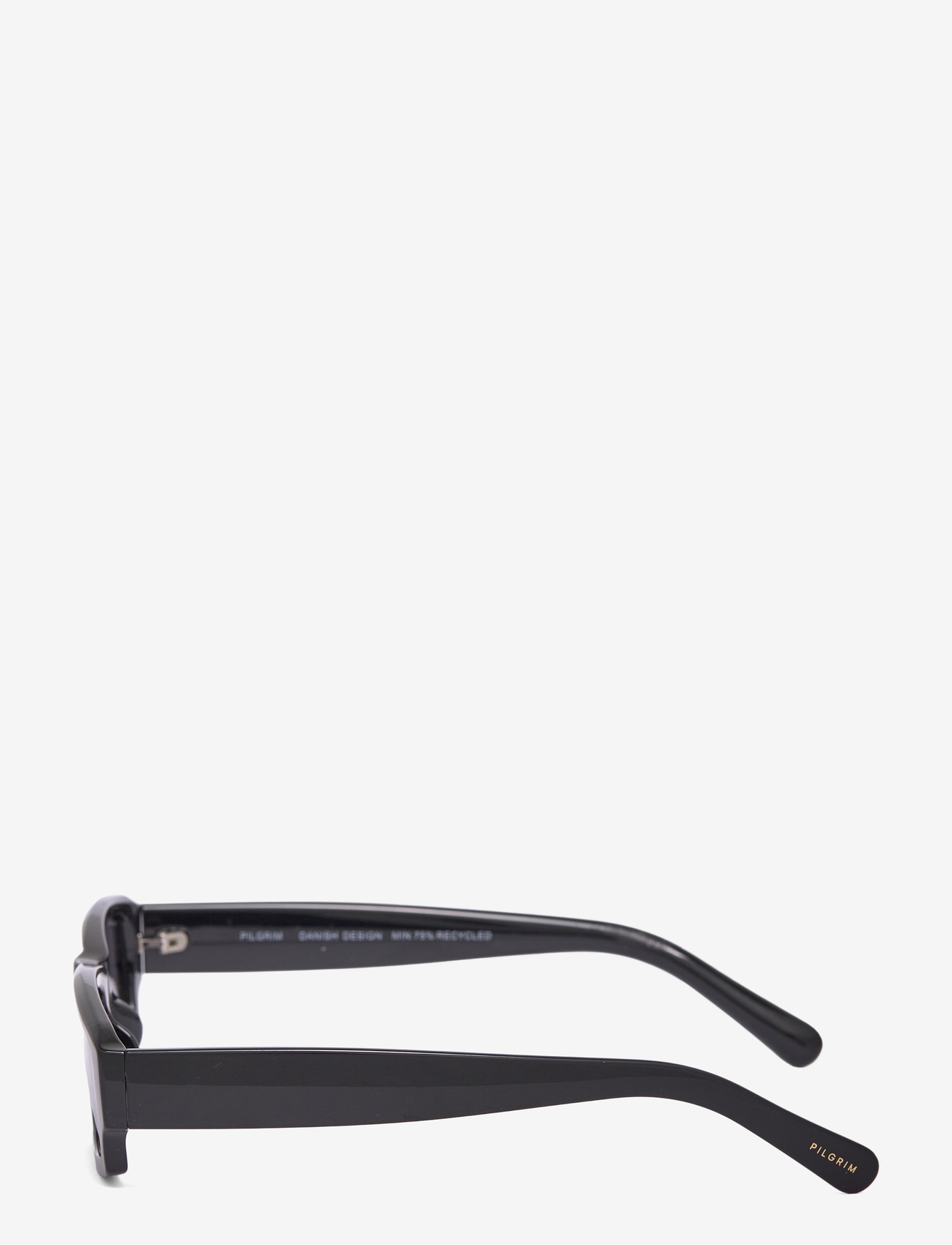 Pilgrim - ALAYNA sunglasses black - eckige form - black - 2