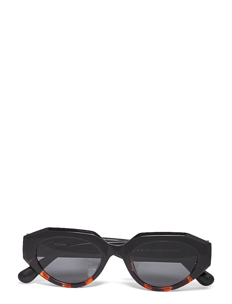 Pilgrim - ALEXIS sunglasses tortoise brown - round frame - tortoise brown - 0