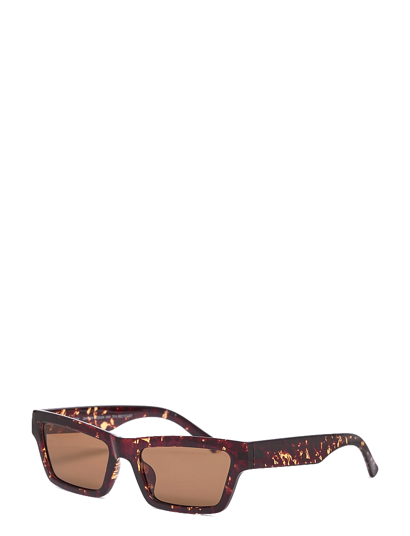 Pilgrim - ASHLYN sunglasses tortoise brown - fyrkantiga - tortoise brown - 1
