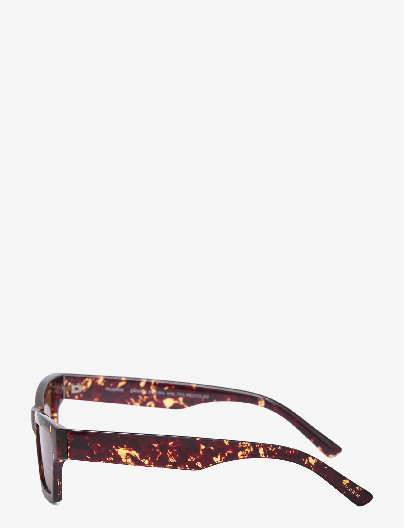 Pilgrim - ASHLYN sunglasses tortoise brown - fyrkantiga - tortoise brown - 2