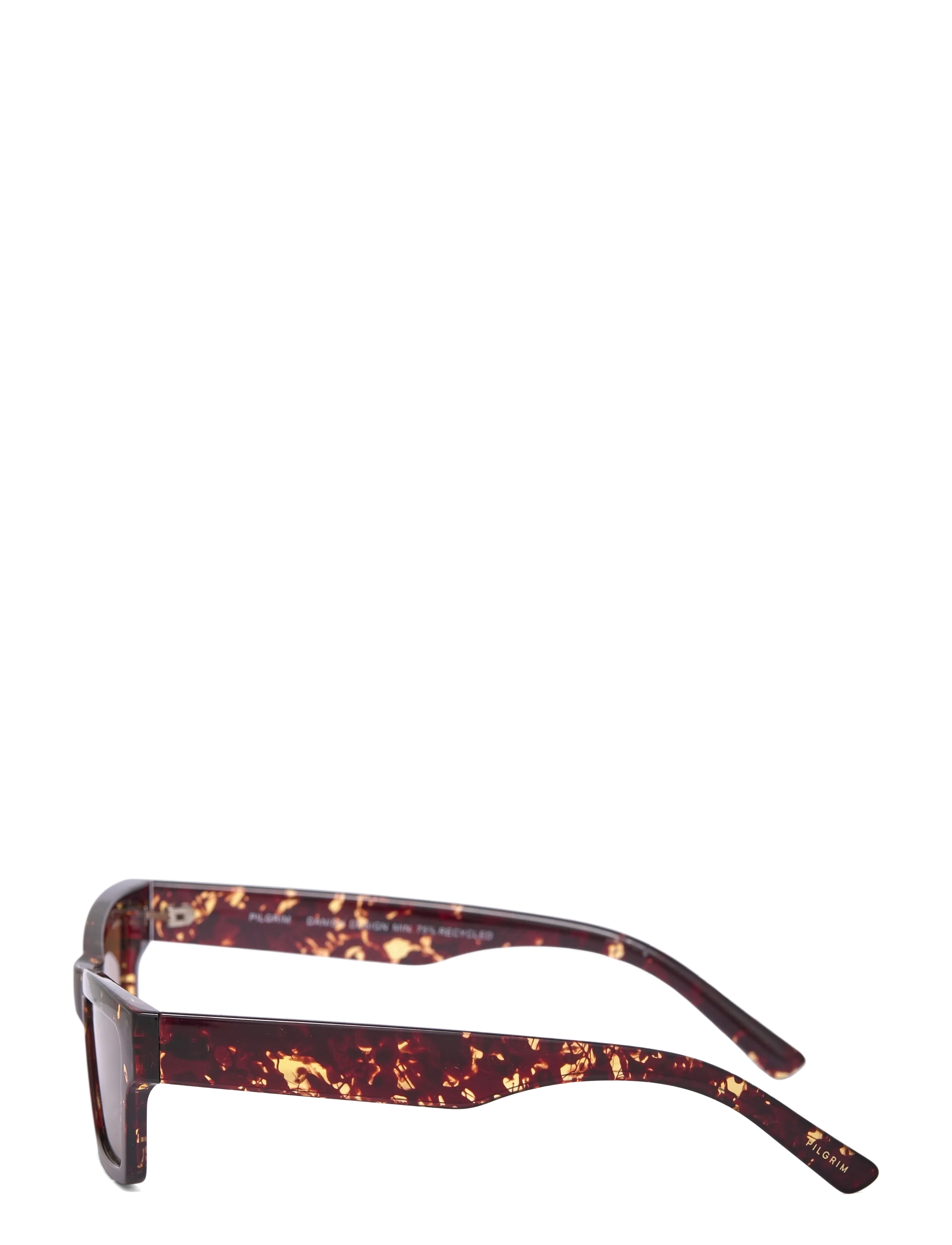 Pilgrim - ASHLYN sunglasses tortoise brown - square frame - tortoise brown - 2