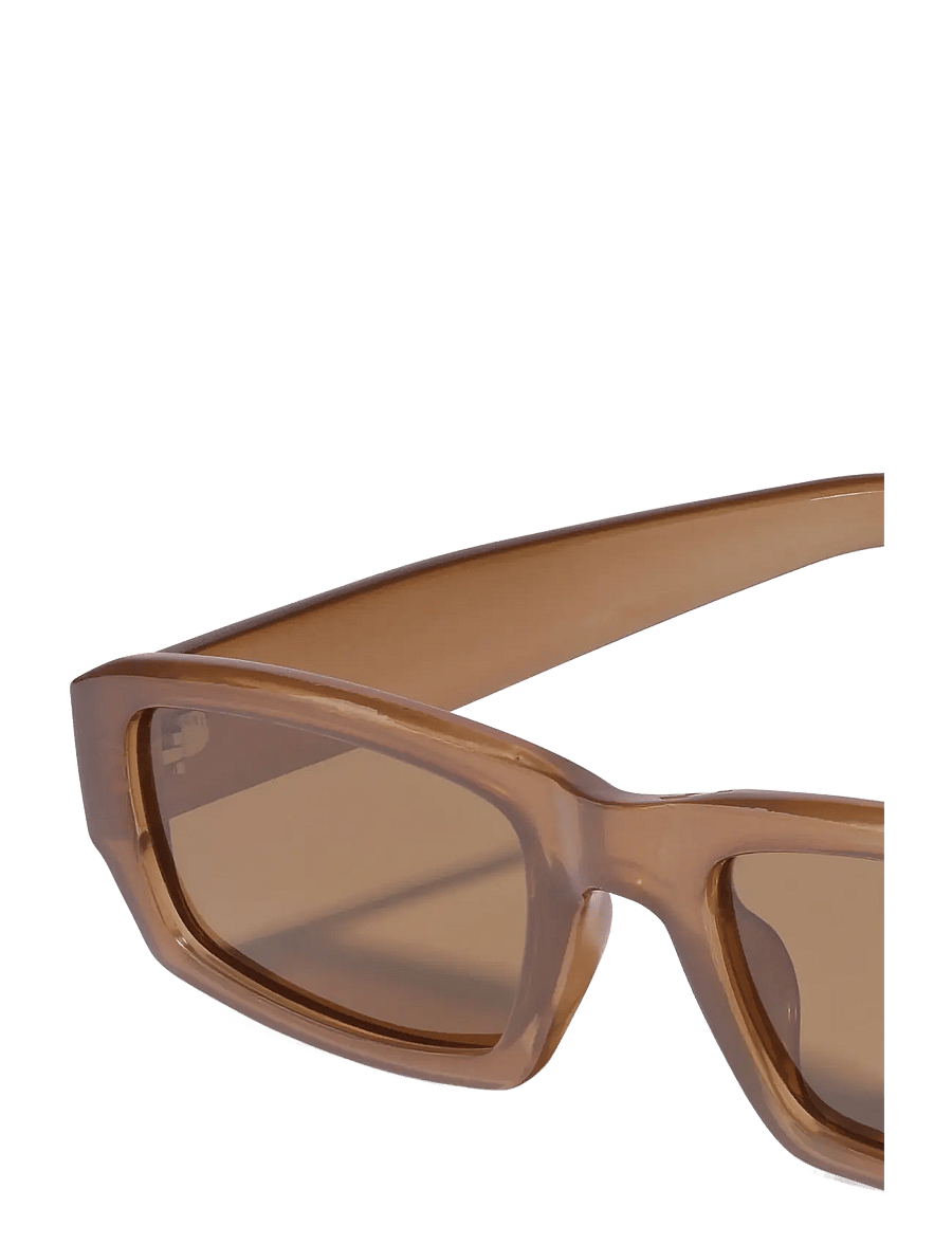 Pilgrim - ALAYNA sunglasses brown - firkantede solbriller - brown - 3