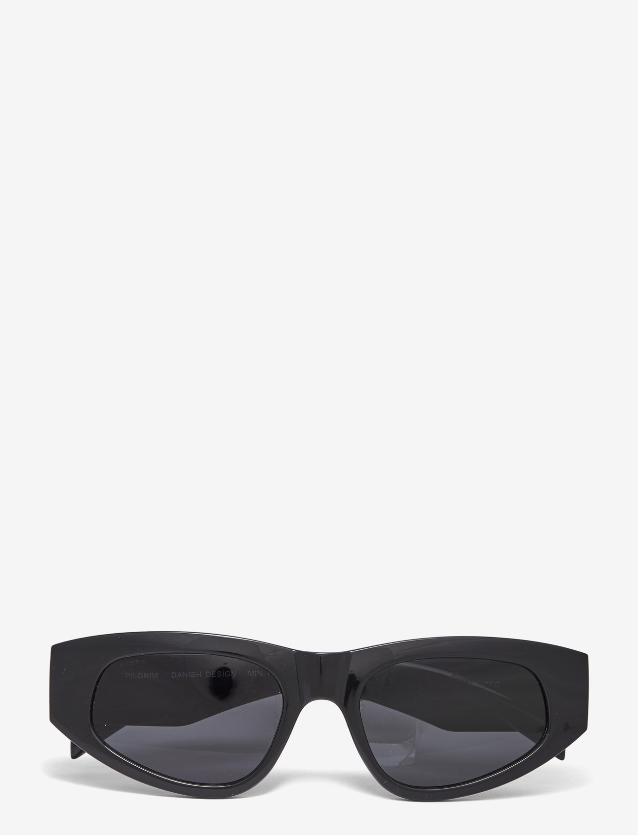Pilgrim - JUNIE sunglasses black - runde form - black - 0