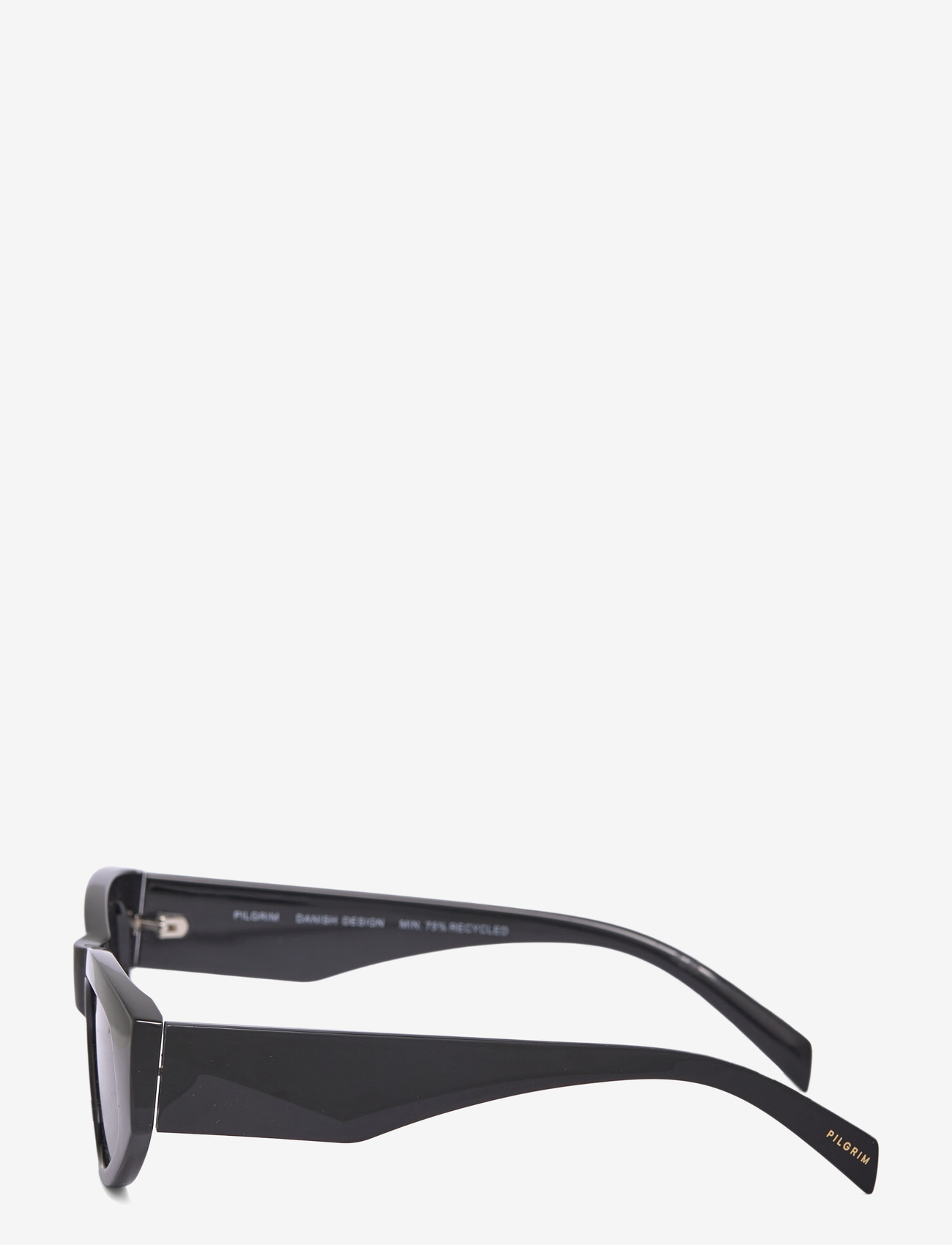 Pilgrim - JUNIE sunglasses black - runde form - black - 2