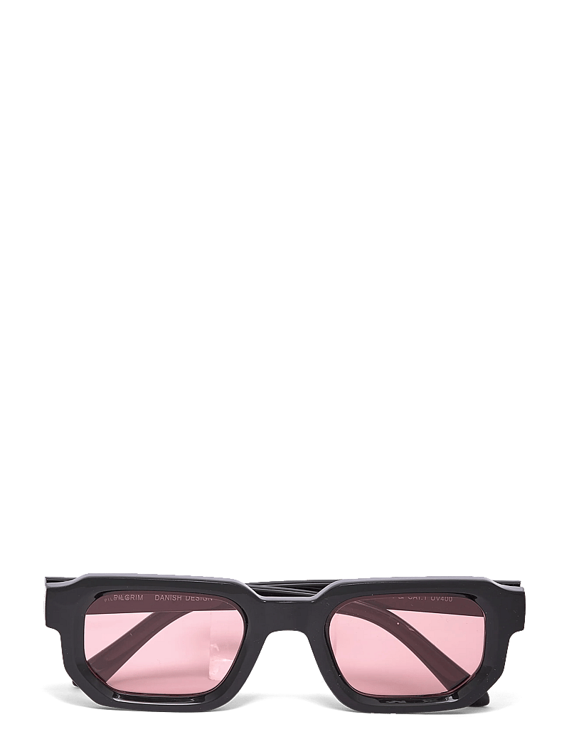 Pilgrim - AUSTEN sunglasses black - square frame - black - 0