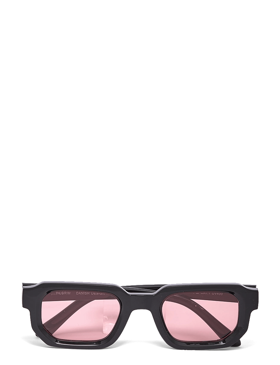Pilgrim - AUSTEN sunglasses black - kandilise raamiga - black - 0