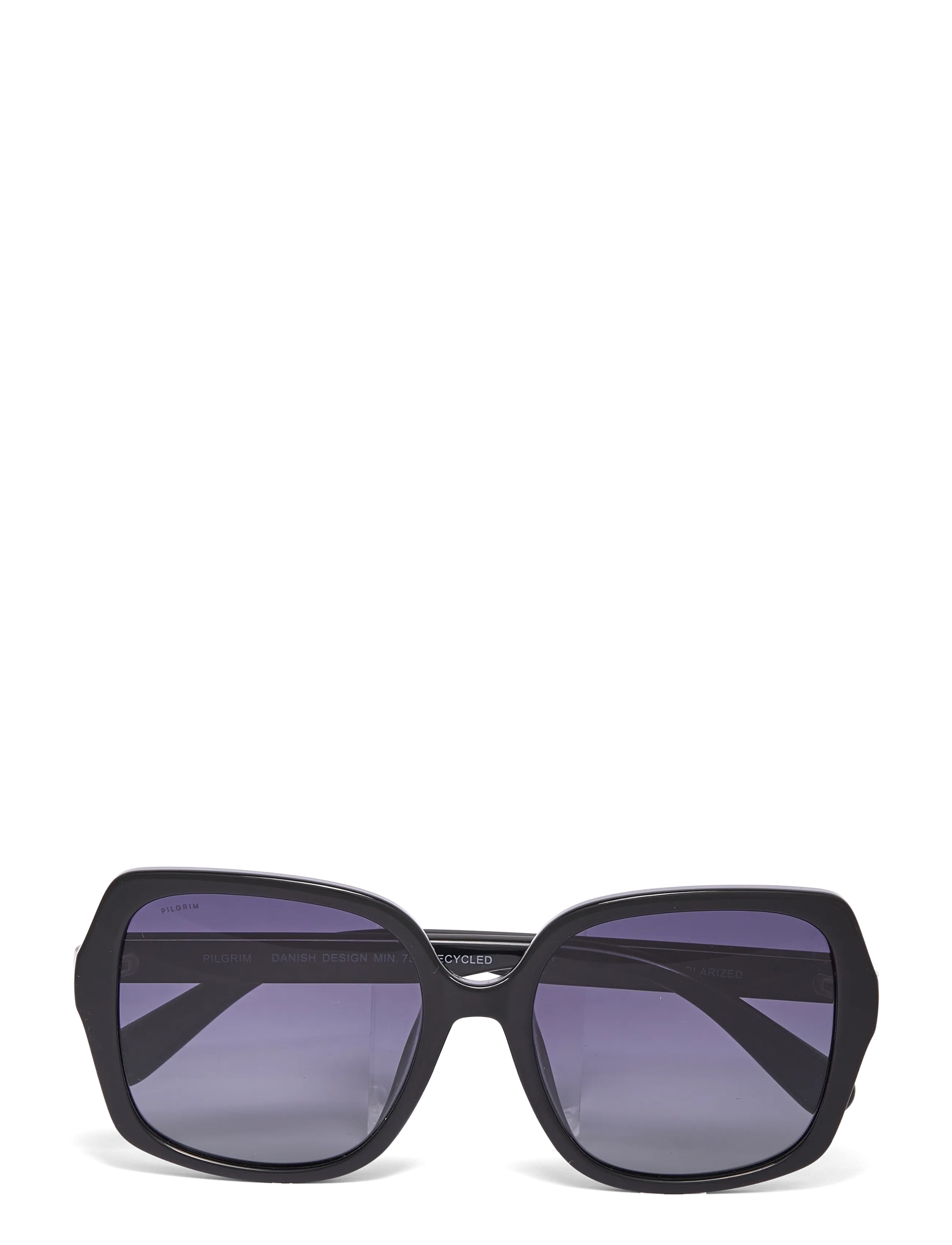 Pilgrim JORDI sunglasses black - Kollektsioonid - BLACK / black