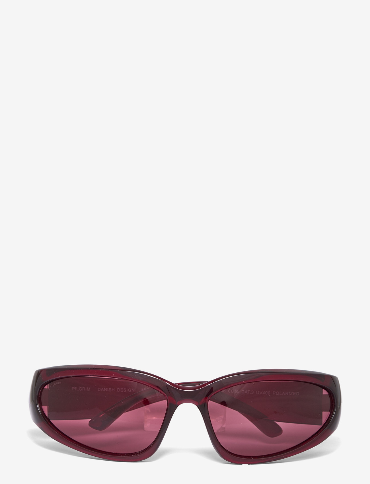 Pilgrim - BRYAR sunglasses red - rechthoekig model - red - 0
