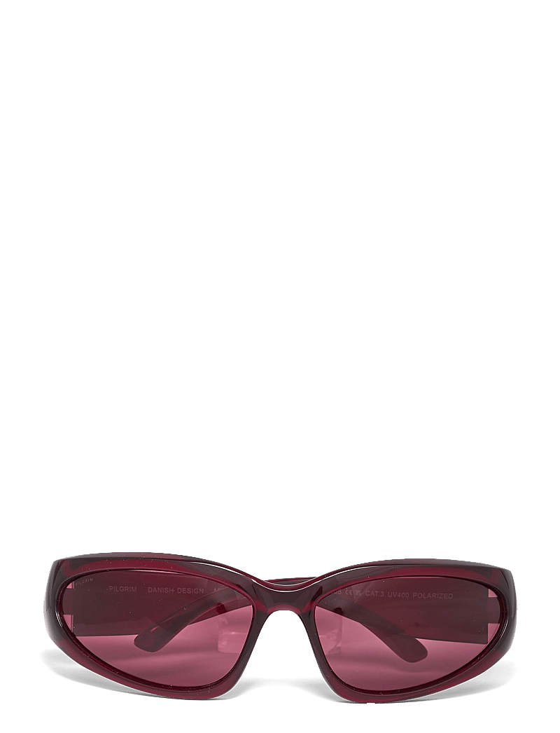 Pilgrim - BRYAR sunglasses red - rechthoekig model - red - 0