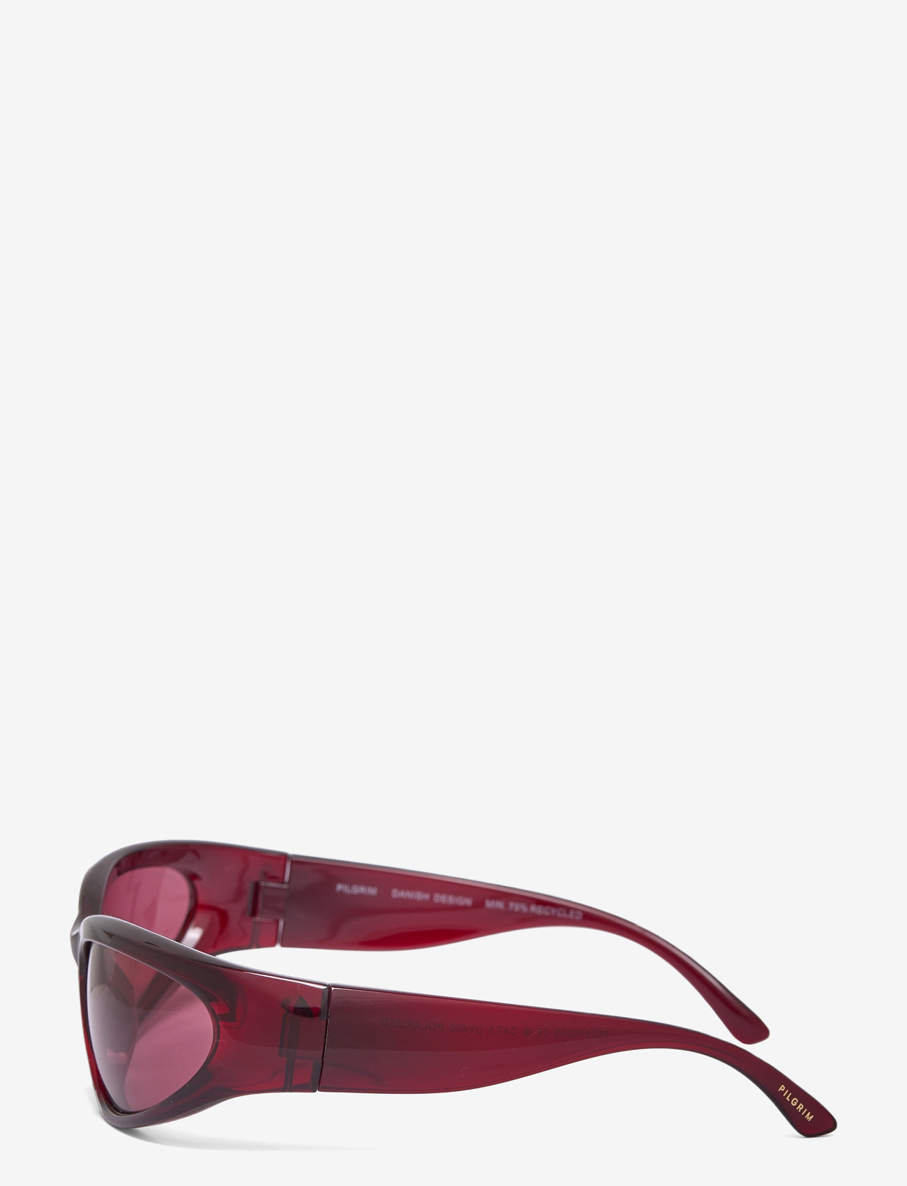 Pilgrim - BRYAR sunglasses red - rechthoekig model - red - 2
