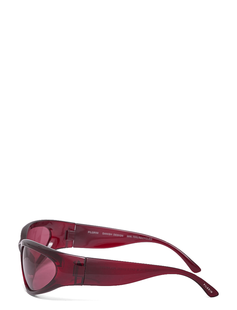 Pilgrim - BRYAR sunglasses red - rechthoekig model - red - 2