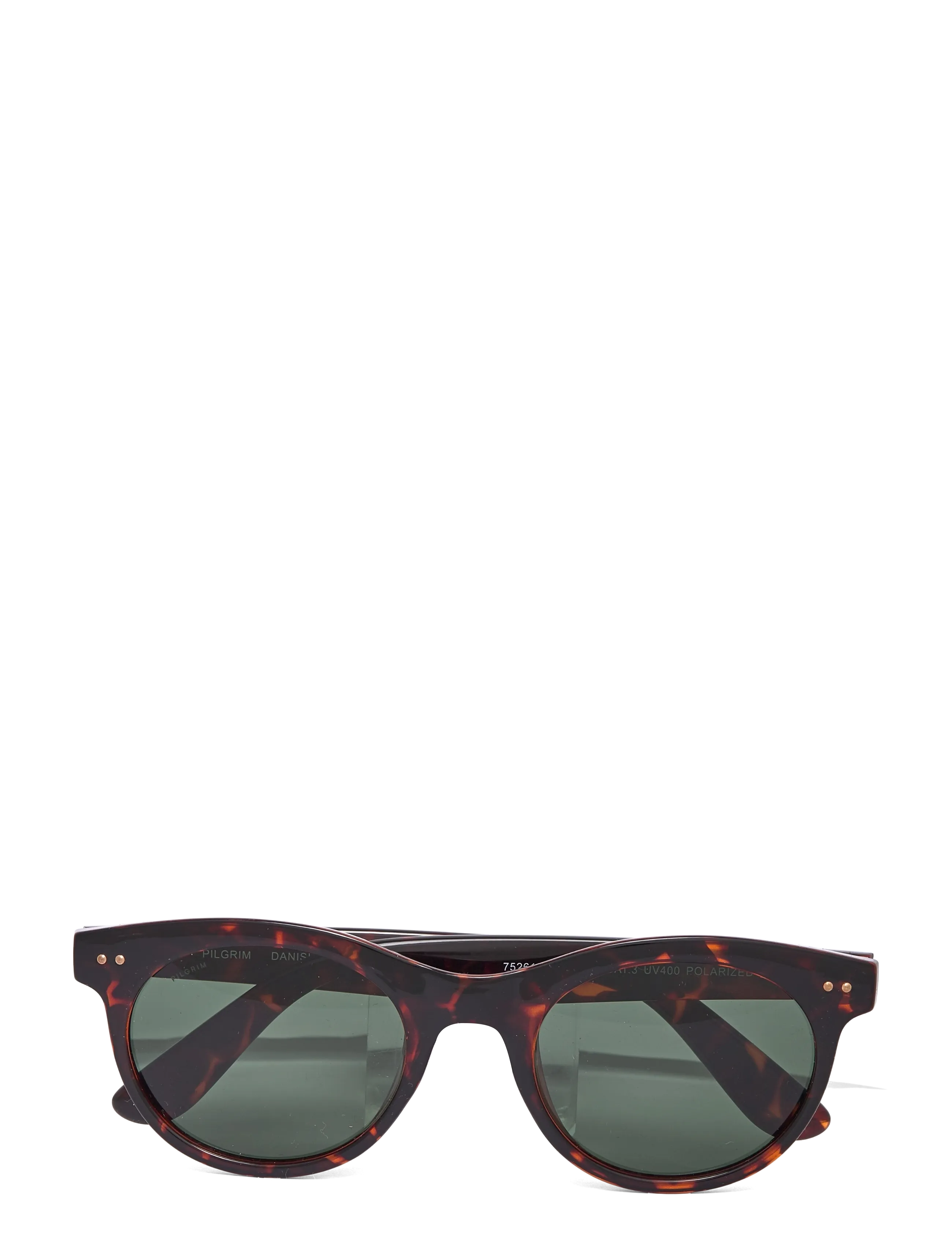 Pilgrim JELENA sunglasses brown - Runde form - BROWN / brown