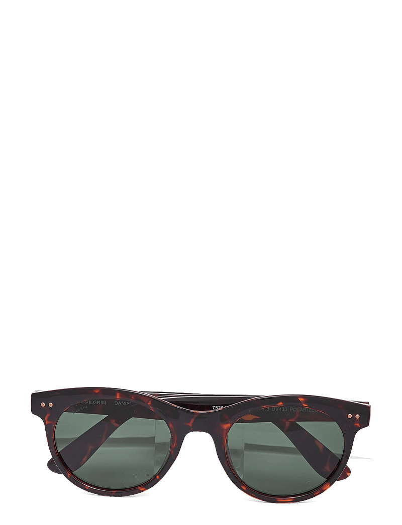 Pilgrim - JELENA sunglasses brown - Ümmargused päikeseprillid - brown - 0