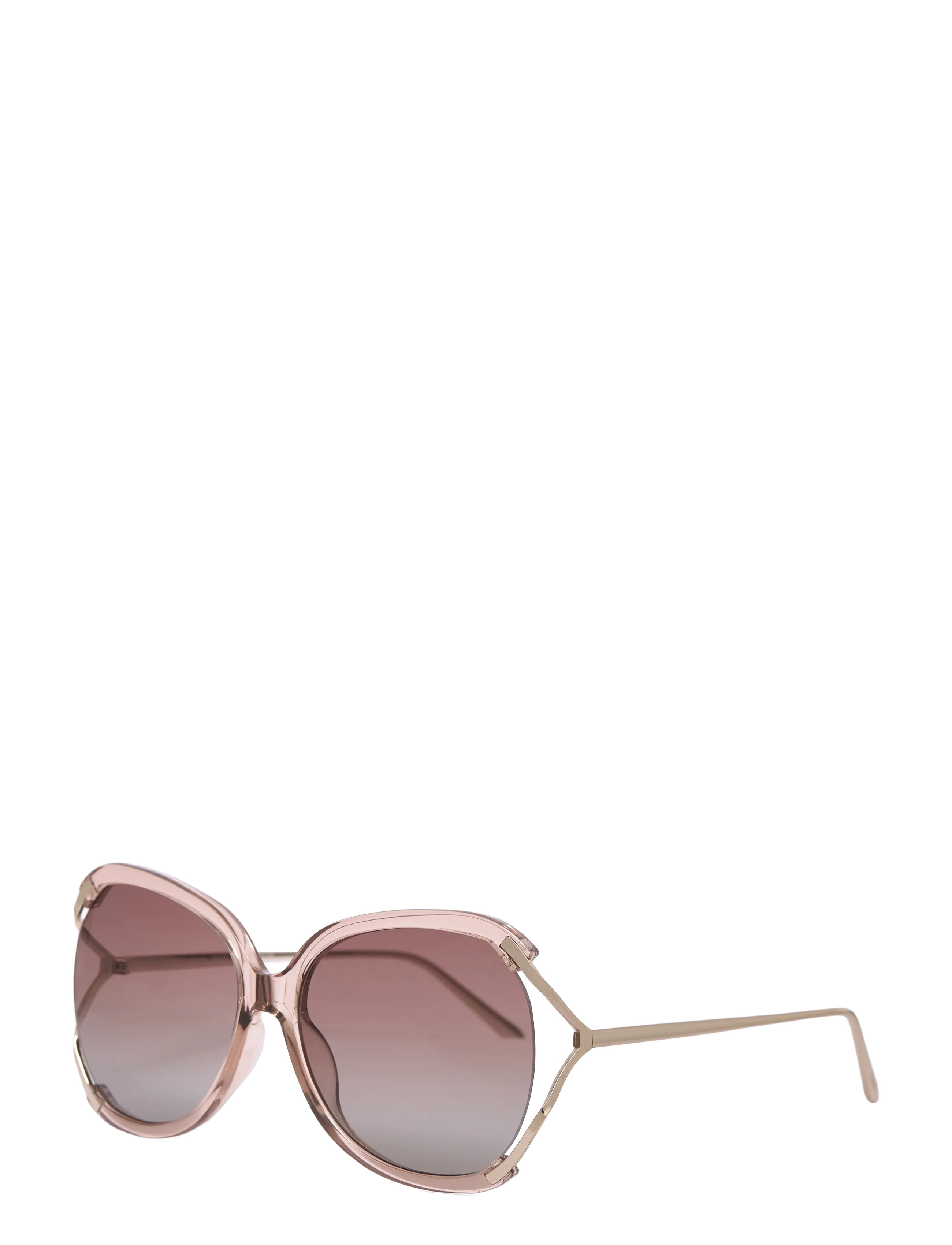 Pilgrim - HELLA sunglasses light brown/gold - light brown - 1