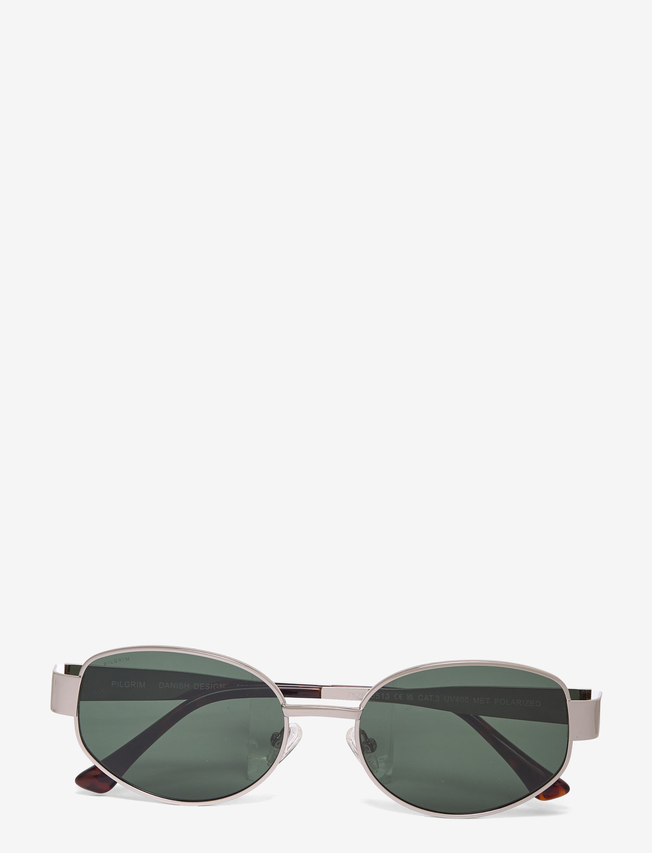 Pilgrim - REILLY sunglasses brown/silver - runde form - brown - 0