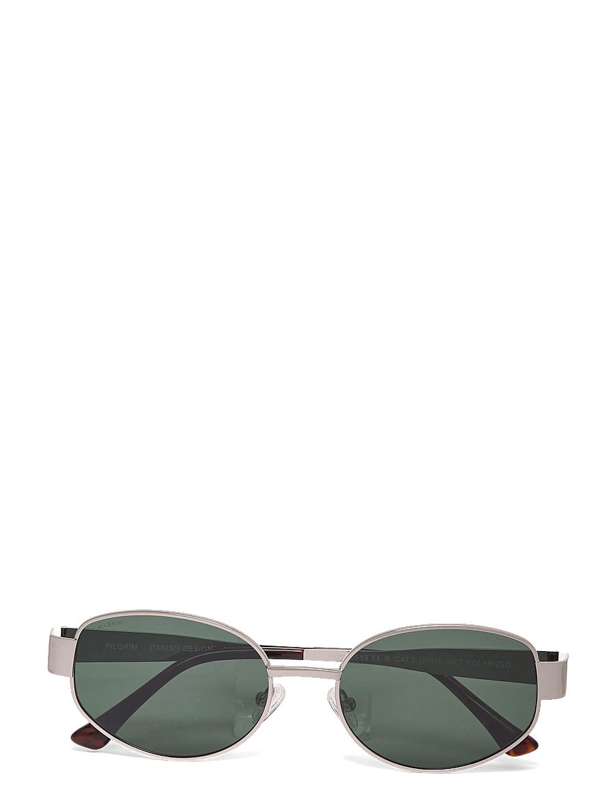 Pilgrim - REILLY sunglasses brown/silver - Ümmargused päikeseprillid - brown - 0