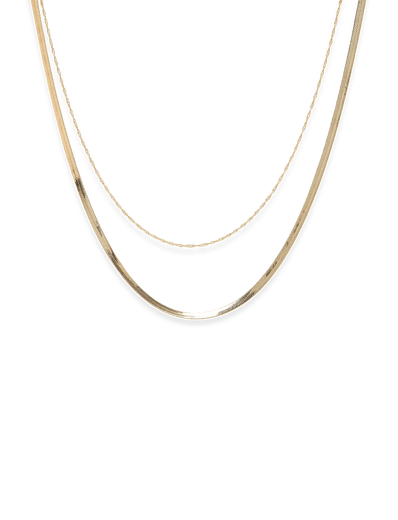 Pilgrim - EA necklace 2-in-1 gold-plated - konfirmation - gold plated - 0