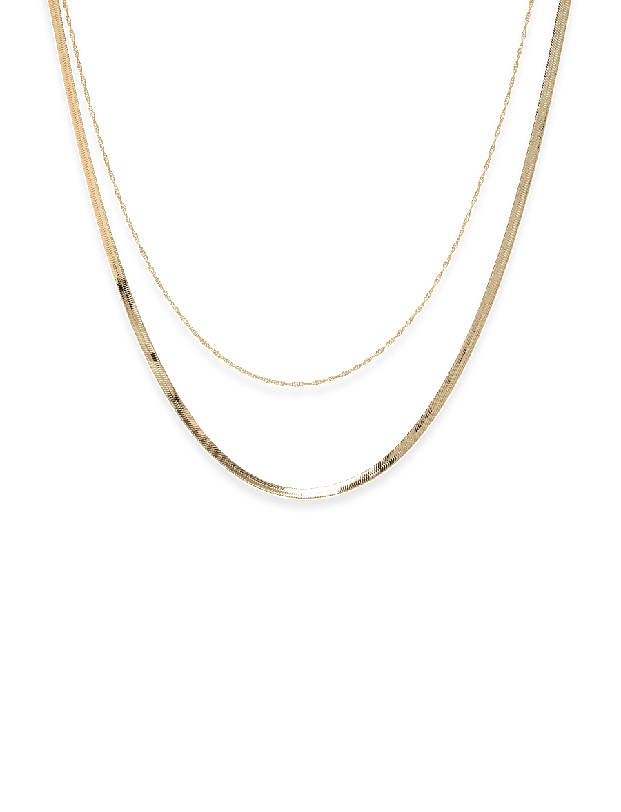 Pilgrim - EA necklace 2-in-1 gold-plated - konfirmation - gold plated - 0