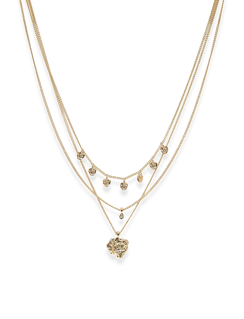 Pilgrim - TABITHA 3-in-1 necklace gold-plated - statement kaelakeed - gold plated - 0