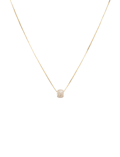 Pilgrim SHEA crystal pendant necklace gold-plated - Jewellery - GOLD PLATED / gold