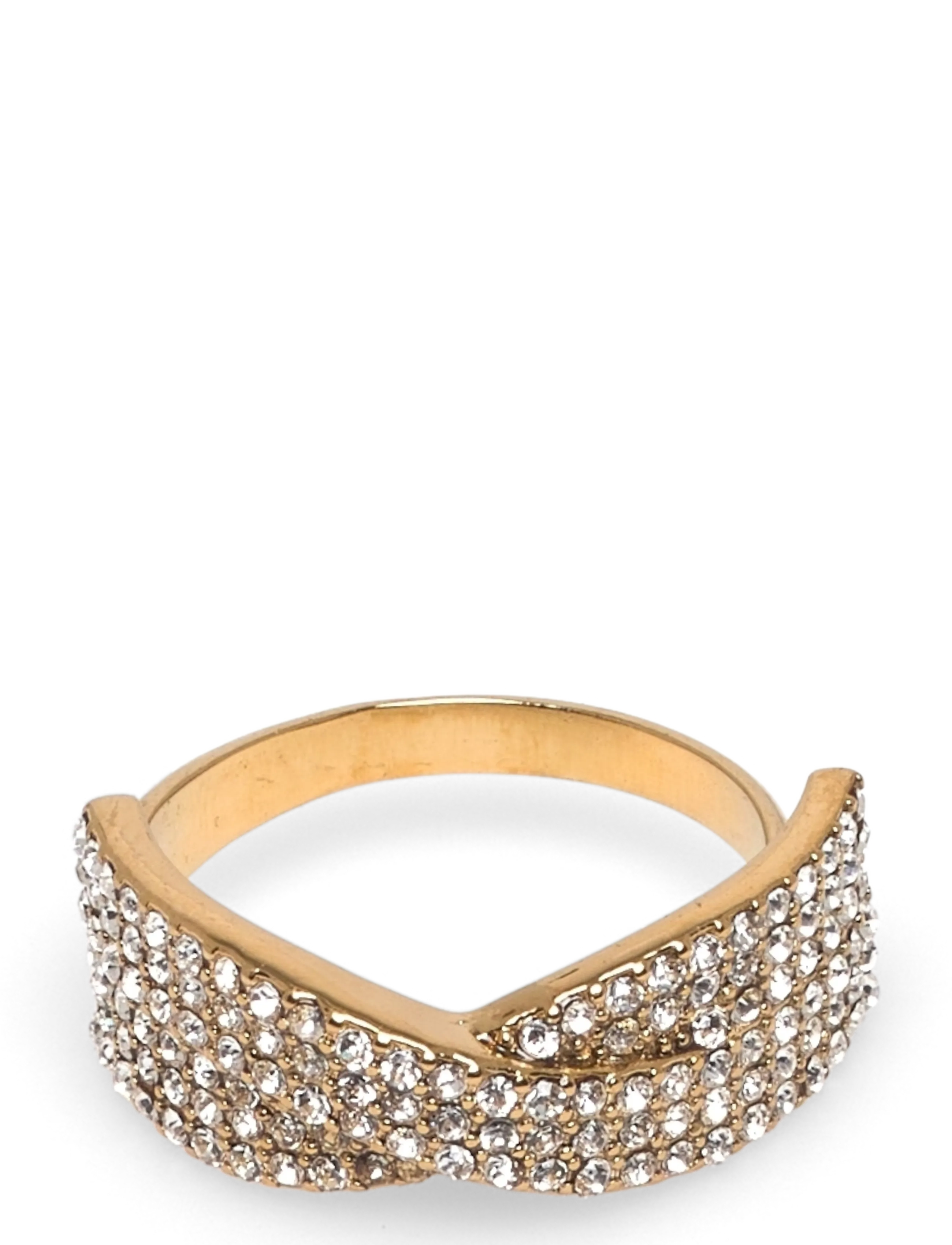 Pilgrim Shea Crystal Ring Gold-Plated, One Size, Jewellery, Gold - Rings, Frauen