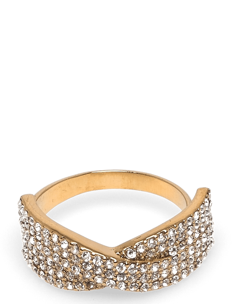 Pilgrim - SHEA crystal ring gold-plated - konfirmation - gold plated - 0