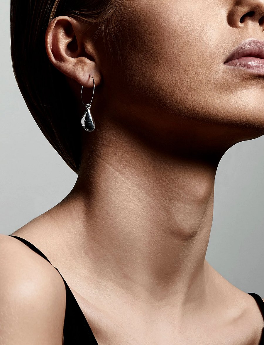 Pilgrim - Earrings : Online Exclusive Posy : Silver Plated : White - silver plated - 0