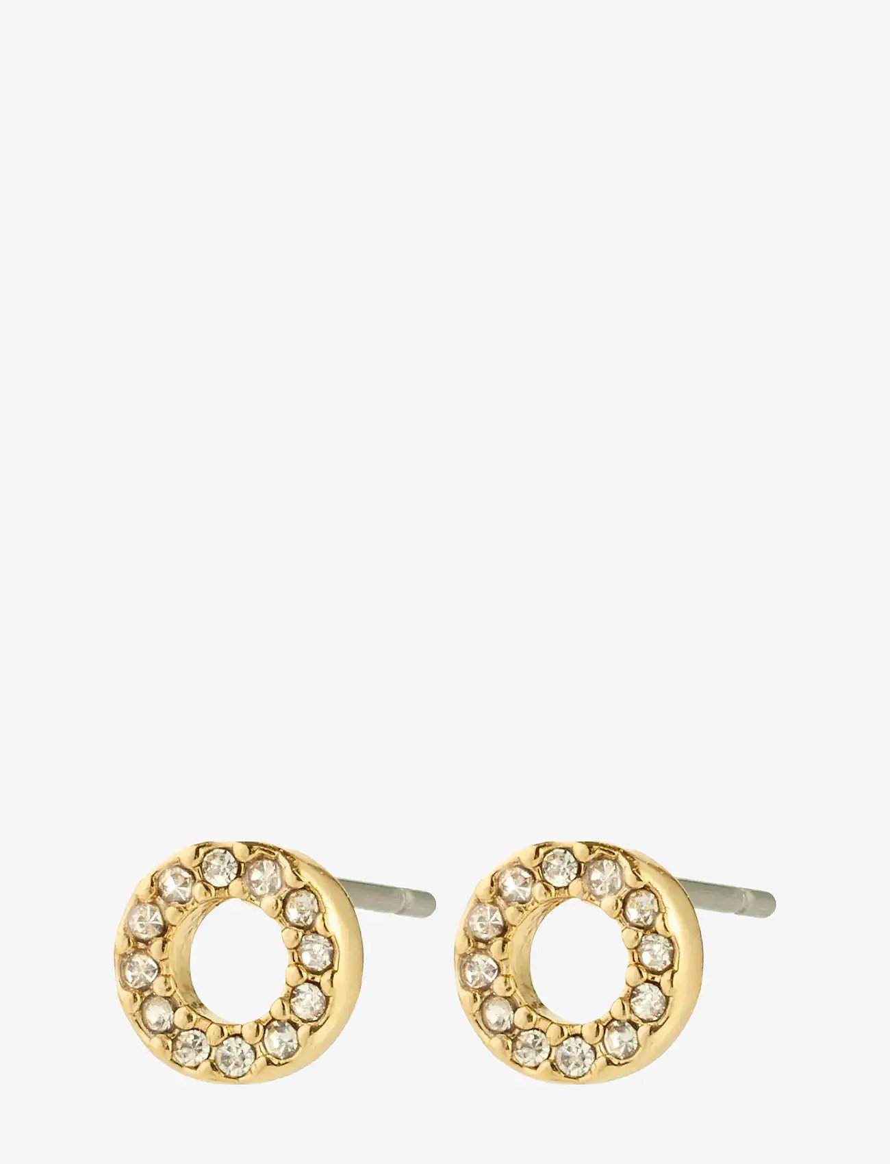 Pilgrim - HARLAN gift set, necklace & earrings, gold-plated - ketten mit anhänger - gold plated - 2