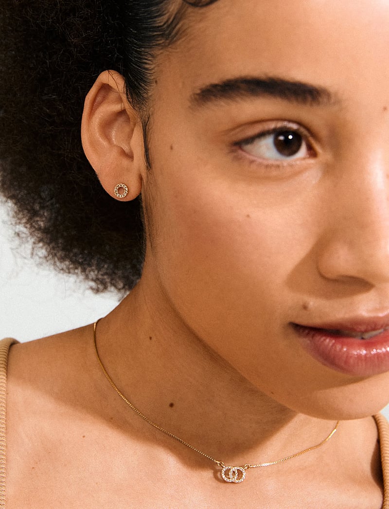 Pilgrim - HARLAN gift set, necklace & earrings, gold-plated - ketten mit anhänger - gold plated - 5