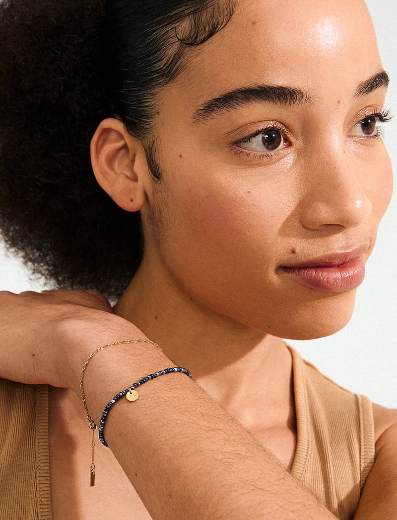 Pilgrim - BELLAMY gift set, bracelet 2-in-1 set - grandininės apyrankės - gold plated - 0