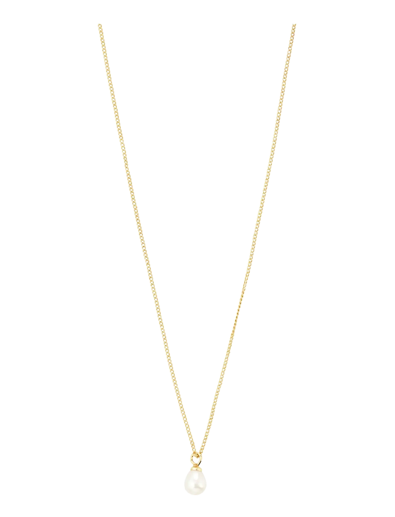 Pilgrim - EVENA gift set, necklace & earstuds, gold-plated - gold plated - 2