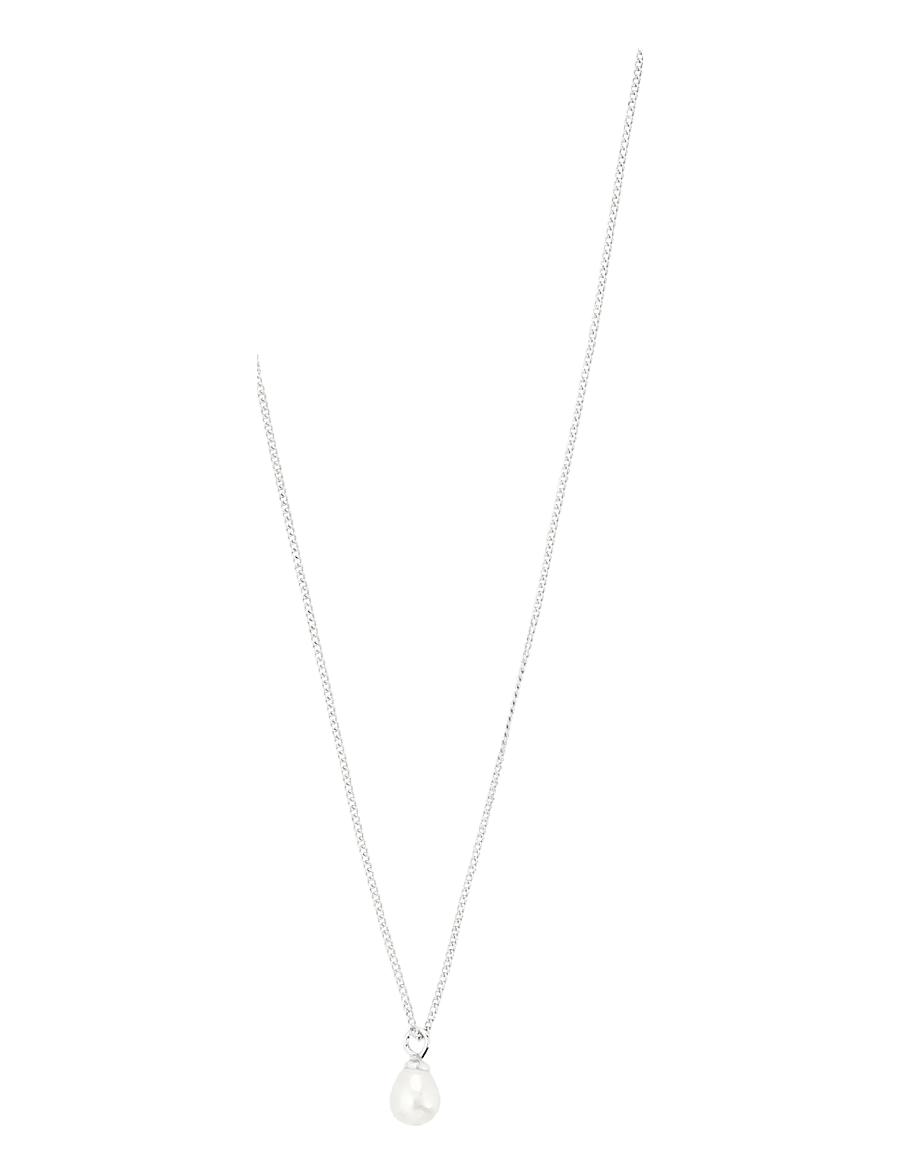 Pilgrim - EVENA gift set, necklace & earstuds, silver-plated - silver plated - 2