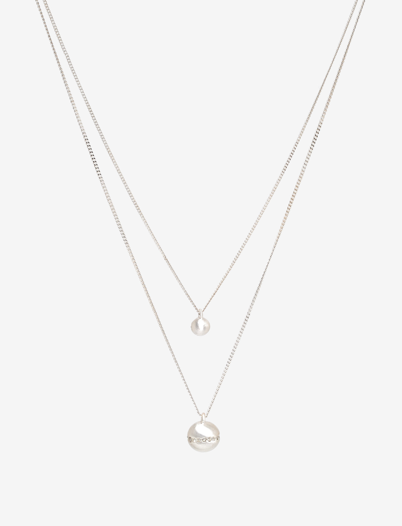 Pilgrim - Necklace : Katja : Silver Plated - silver plated - 0