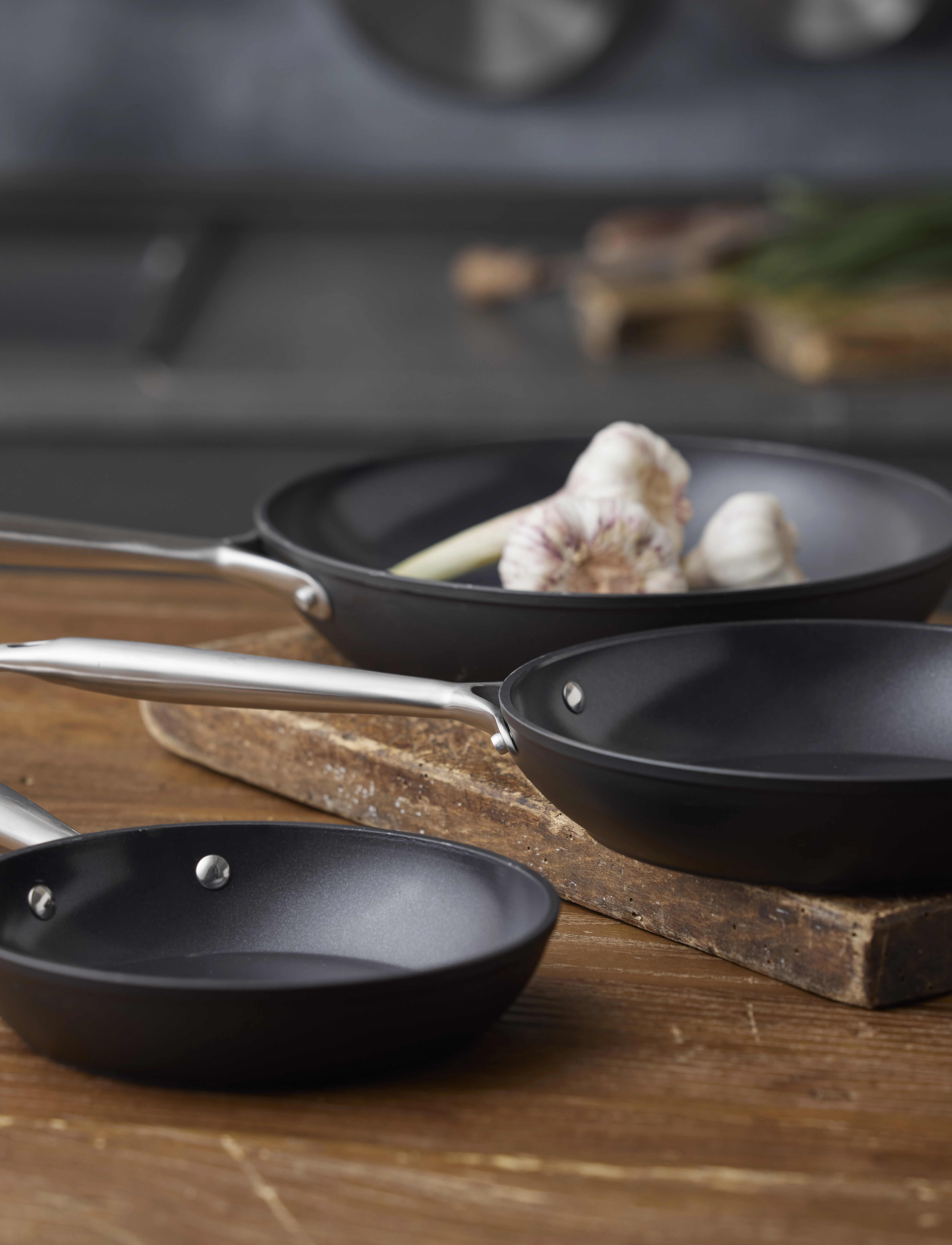 Pillivuyt Gourmet Stegepande Keramisk Non-Stick Travo, Ø 20 cm, Pots & Pans, Schwarz - Frying Homeware